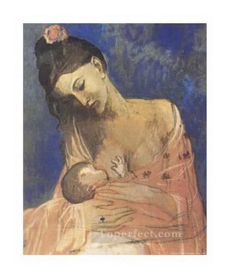 Maternity 1905 Cubism Oil Paintings